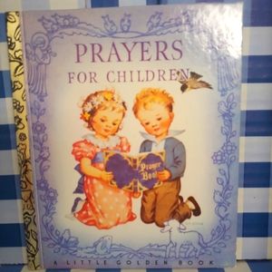 Vintage Little Golden Book "Prayers for Children"